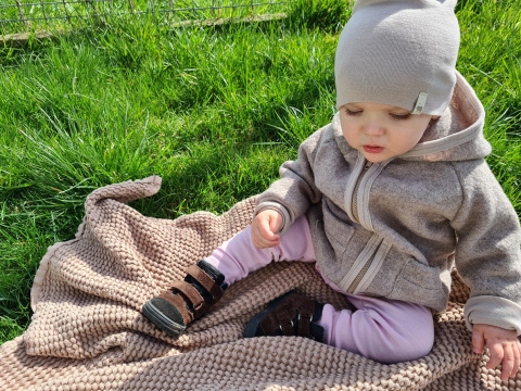 Legginsy wełna merino