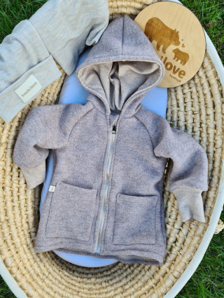 Kurtka merino z interlock