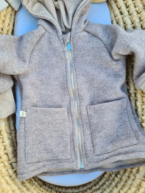 Kurtka merino z interlock Kurtka merino z interlock