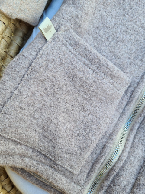 Kurtka merino z interlock Kurtka merino z interlock