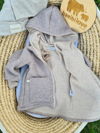 Kurtka merino z interlock